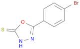 5-(4-bromophenyl)-3H-1,3,4-oxadiazole-2-thione