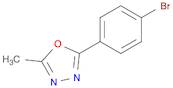 1,3,4-Oxadiazole, 2-(4-bromophenyl)-5-methyl-