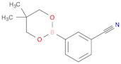 3-(5,5-Dimethyl-1,3,2-dioxaborinan-2-yl)benzonitrile