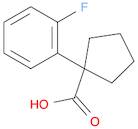 1-(2-Fluorophenyl)cyclopentanecarboxylic acid