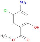 Benzoic acid, 4-amino-5-chloro-2-hydroxy-, methyl ester