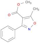 Methyl 5-methyl-3-phenylisoxazole-4-carboxylate