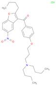 (2-Butyl-5-nitrobenzofuran-3-yl)(4-(3-(dibutylamino)propoxy)phenyl)methanone hydrochloride