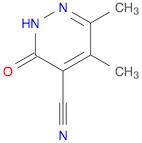 4-Pyridazinecarbonitrile, 2,3-dihydro-5,6-dimethyl-3-oxo-