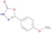 1,3,4-Oxadiazol-2(3H)-one,5-(4-methoxyphenyl)-