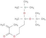 2-Propenoic acid, 2-methyl-, 3-(1,3,3,3-tetramethyl-1-((trimethylsilyl)oxy)disiloxanyl)propyl ester