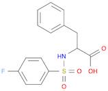 2-(4-Fluorophenylsulfonamido)-3-phenylpropanoic acid