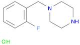 Piperazine,1-[(2-fluorophenyl)methyl]-, hydrochloride (1:1)