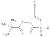 (E)-3-((4-(tert-Butyl)phenyl)sulfonyl)acrylonitrile