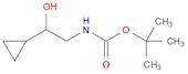 Carbamicacid, (2-cyclopropyl-2-hydroxyethyl)-, 1,1-dimethylethyl ester (9CI)