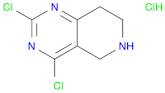 2,4-Dichloro-5,6,7,8-tetrahydropyrido[4,3-d]pyrimidine hydrochloride
