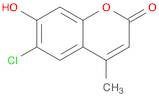 2H-1-Benzopyran-2-one,6-chloro-7-hydroxy-4-methyl-