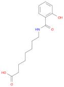 Octanoic acid,8-[(2-hydroxybenzoyl)amino]-