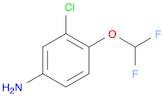 3-CHLORO-4-DIFLUOROMETHOXY-PHENYLAMINE