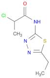 2-CHLORO-N-(5-ETHYL-1,3,4-THIADIAZOL-2-YL)PROPANAMIDE