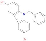 9H-Carbazole, 3,6-dibromo-9-(phenylmethyl)-