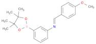 (E)-N-(4-Methoxybenzylidene)-3-(4,4,5,5-tetramethyl-1,3,2-dioxaborolan-2-yl)aniline