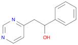 1-Phenyl-2-(pyrimidin-4-yl)ethanol