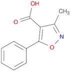 3-Methyl-5-phenylisoxazole-4-carboxylic acid