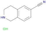 1,2,3,4-Tetrahydroisoquinoline-6-carbonitrile hydrochloride