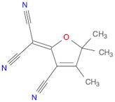 Propanedinitrile, (3-cyano-4,5,5-trimethyl-2(5H)-furanylidene)-