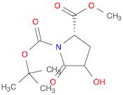 1,2-Pyrrolidinedicarboxylicacid, 4-hydroxy-5-oxo-, 1-(1,1-dimethylethyl) 2-methyl ester, (2S,4R)-
