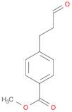 Benzoic acid,4-(3-oxopropyl)-, methyl ester