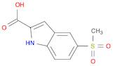 5-(Methylsulfonyl)-1H-indole-2-carboxylic acid