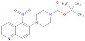 tert-Butyl4-(5-nitroquinolin-6-yl)piperazine-1-carboxylate