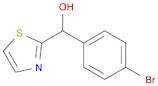 2-(4-Bromophenyl(hydroxy)methyl)thiazole
