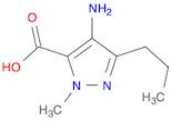 4-Amino-1-methyl-3-propyl-1H-pyrazole-5-carboxylic acid