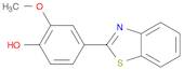 Phenol,4-(2-benzothiazolyl)-2-methoxy-