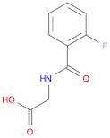 2-(2-Fluorobenzamido)acetic acid