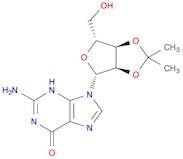 2-Amino-9-((3aR,4R,6R,6aR)-6-(hydroxymethyl)-2,2-dimethyltetrahydrofuro[3,4-d][1,3]dioxol-4-yl)-1H-purin-6(9H)-one
