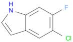 5-Chloro-6-fluoro-1H-indole