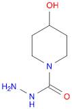 4-Hydroxypiperidine-1-carbohydrazide