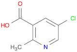 5-Chloro-2-methyl-3-pyridinecarboxylic acid