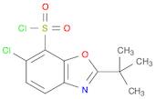 2-tert-Butyl-6-chlorobenzoxazole-7-sulfonyl chloride