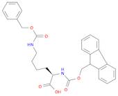 (R)-2-((((9H-Fluoren-9-yl)methoxy)carbonyl)amino)-6-(((benzyloxy)carbonyl)amino)hexanoic acid