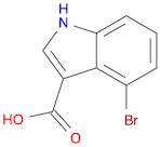 1H-Indole-3-carboxylicacid, 4-bromo-