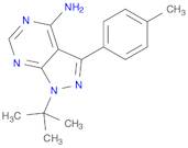 1H-Pyrazolo[3,4-d]pyrimidin-4-amine,1-(1,1-dimethylethyl)-3-(4-methylphenyl)-