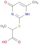 2-(6-METHYL-4-OXO-1,4-DIHYDRO-PYRIMIDIN-2-YLSULFANYL)-PROPIONIC ACID