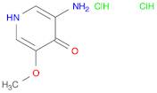 3-Amino-5-methoxypyridin-4-ol dihydrochloride