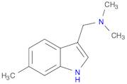 N,N-Dimethyl-1-(6-methyl-1H-indol-3-yl)methanamine