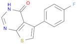 5-(4-Fluorophenyl)thieno[2,3-d]pyrimidin-4(3H)-one