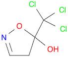 5-Isoxazolol, 4,5-dihydro-5-(trichloromethyl)-