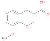 2H-1-Benzopyran-3-carboxylicacid, 3,4-dihydro-8-methoxy-