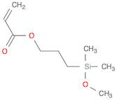 2-Propenoic acid, 3-(methoxydimethylsilyl)propyl ester