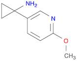 1-(6-Methoxypyridin-3-yl)cyclopropanaMine