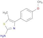 2-Thiazolamine,4-(4-methoxyphenyl)-5-methyl-